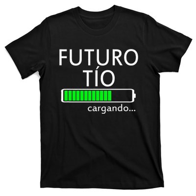 Futuro Tio Cargando Spanish Uncle Pregnancy Announcement T-Shirt