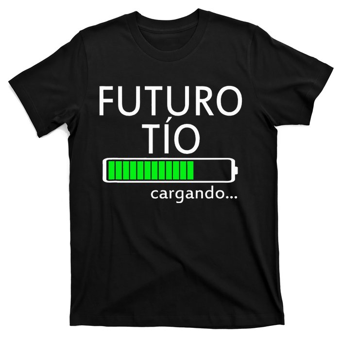 Futuro Tio Cargando Spanish Uncle Pregnancy Announcement T-Shirt