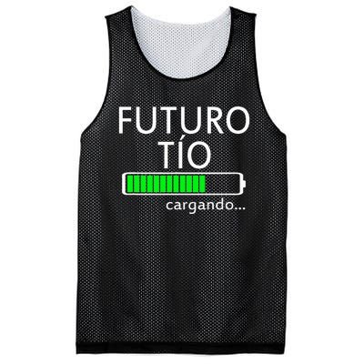 Futuro Tio Cargando Spanish Uncle Pregnancy Announcement Mesh Reversible Basketball Jersey Tank