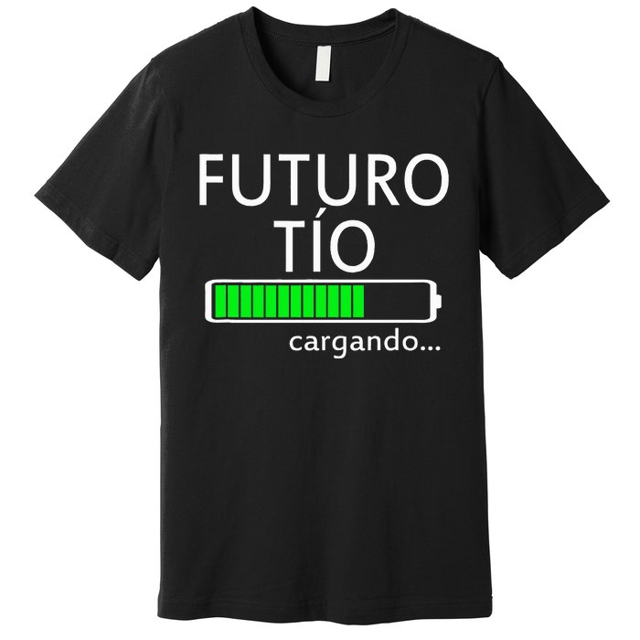 Futuro Tio Cargando Spanish Uncle Pregnancy Announcement Premium T-Shirt