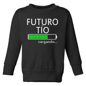 Futuro Tio Cargando Spanish Uncle Pregnancy Announcement Toddler Sweatshirt