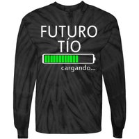 Futuro Tio Cargando Spanish Uncle Pregnancy Announcement Tie-Dye Long Sleeve Shirt