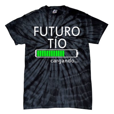 Futuro Tio Cargando Spanish Uncle Pregnancy Announcement Tie-Dye T-Shirt