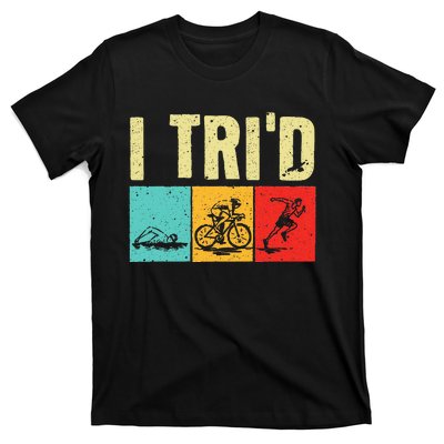 Funny Triathlon Cyclist Swimmer Triathletes T-Shirt