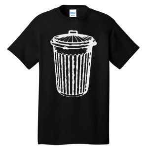 Fun Trash Can Garbage Day Tall T-Shirt