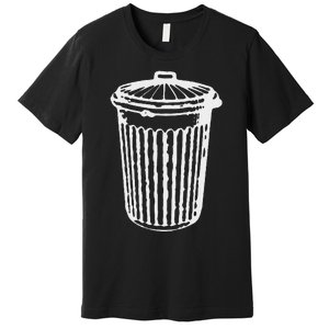 Fun Trash Can Garbage Day Premium T-Shirt