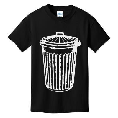 Fun Trash Can Garbage Day Kids T-Shirt