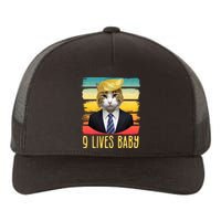 Funny Trump Cat 9 Lives Baby Yupoong Adult 5-Panel Trucker Hat