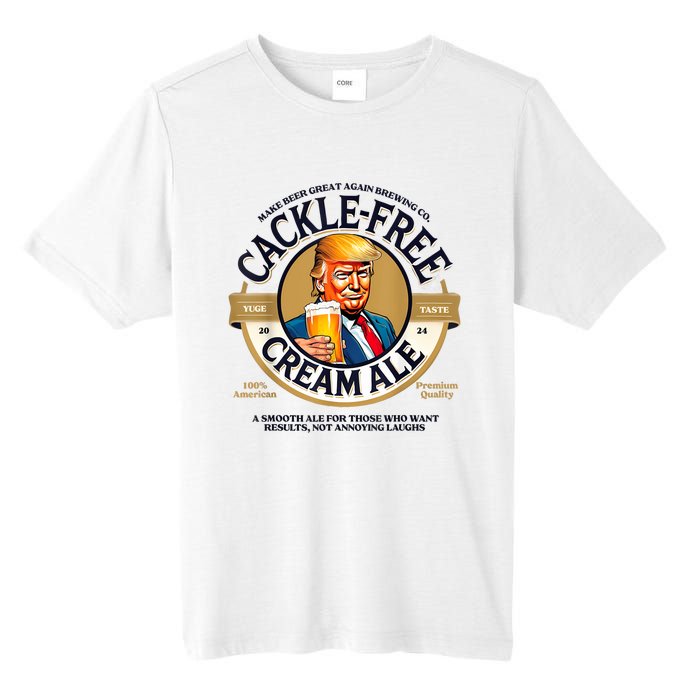 Funny Trump Cackle Free Cream Ale Beer Pun For Trump Support Tall Fusion ChromaSoft Performance T-Shirt