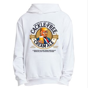 Funny Trump Cackle Free Cream Ale Beer Pun For Trump Support Urban Pullover Hoodie