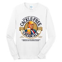 Funny Trump Cackle Free Cream Ale Beer Pun For Trump Support Tall Long Sleeve T-Shirt