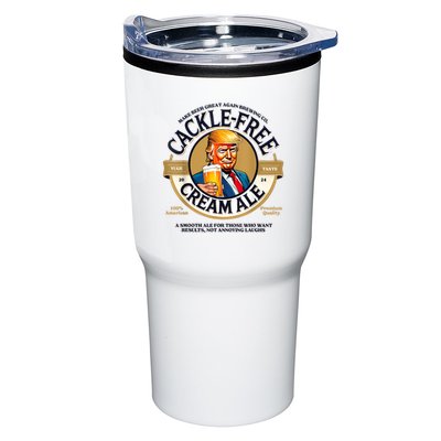 Funny Trump Cackle Free Cream Ale Beer Pun For Trump Support Tumbler