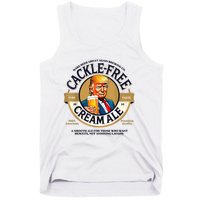 Funny Trump Cackle Free Cream Ale Beer Pun For Trump Support Tank Top