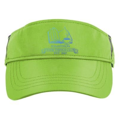 Finer Things Club The Office Inspired Fancy Office Club Gift Adult Drive Performance Visor