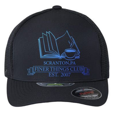 Finer Things Club The Office Inspired Fancy Office Club Gift Flexfit Unipanel Trucker Cap