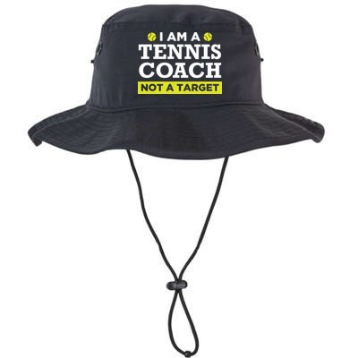 Funny Tennis Coach Gift Not A Target Bucket Hat