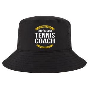 Funny Tennis Coach Gift Appreciation Cool Comfort Performance Bucket Hat