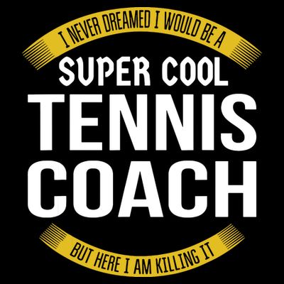Funny Tennis Coach Gift Appreciation T-Shirt