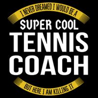 Funny Tennis Coach Gift Appreciation Backpack