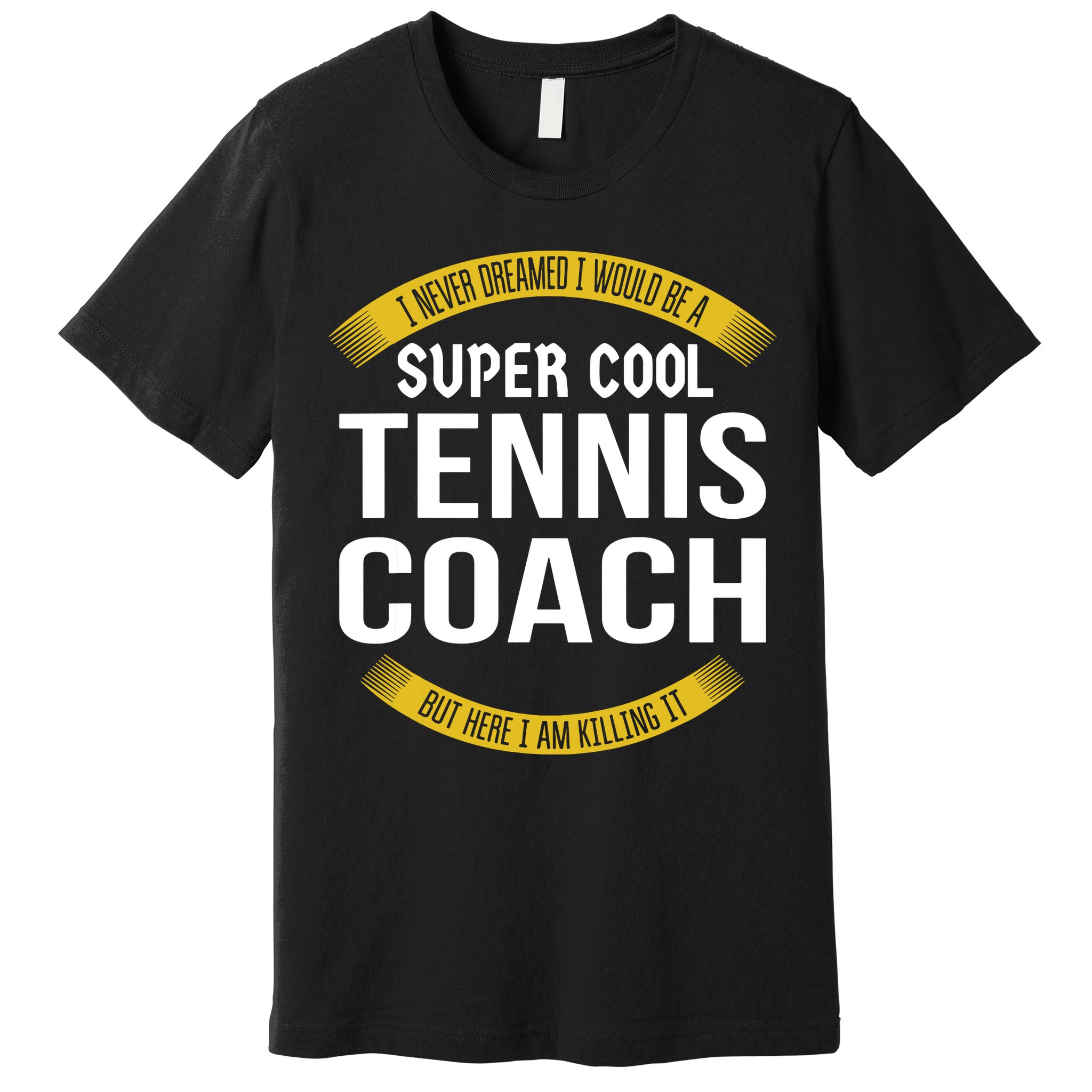 Funny Tennis Coach Gift Appreciation Premium T-Shirt