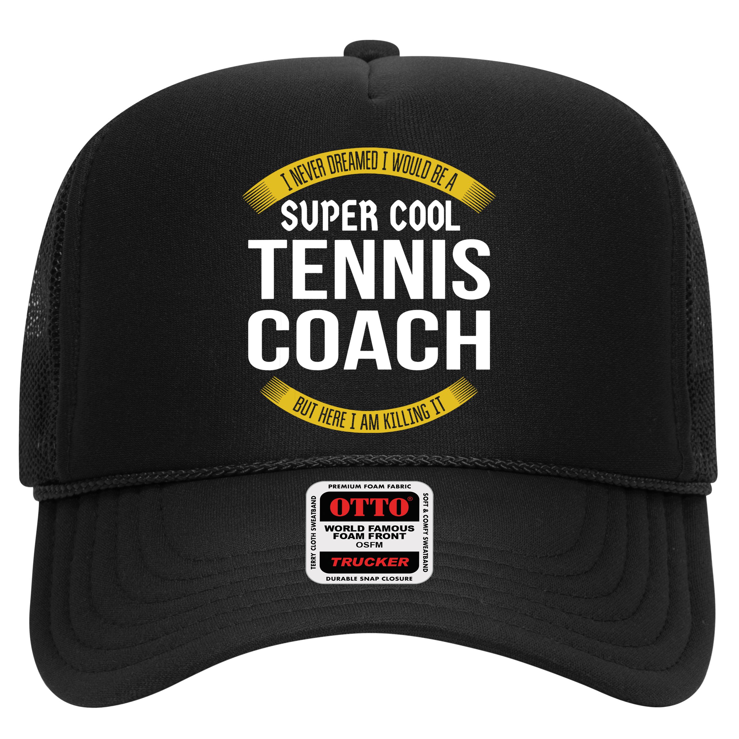 Funny Tennis Coach Gift Appreciation Hat