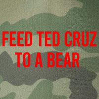 Feed Ted Cruz To A Bear Legacy Tie Dye Trucker Hat