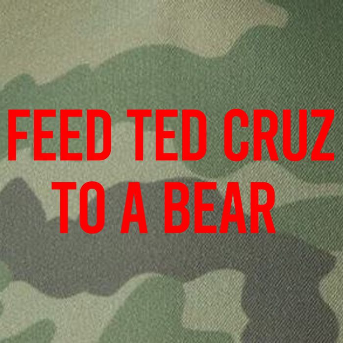 Feed Ted Cruz To A Bear Legacy Tie Dye Trucker Hat