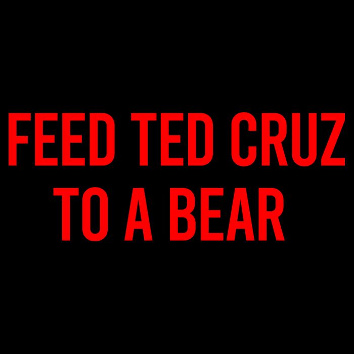 Feed Ted Cruz To A Bear Cooling Performance Long Sleeve Crew
