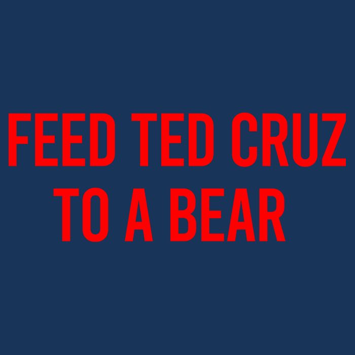 Feed Ted Cruz To A Bear Infant Baby Jersey Bodysuit