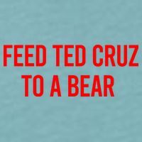 Feed Ted Cruz To A Bear Sueded Cloud Jersey T-Shirt