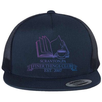 Finer Things Club The Office Inspired Fancy Office Club Gift Flat Bill Trucker Hat