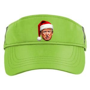 Funny Trump Christmas Holiday Santa Hat Trump Xmas Gift Adult Drive Performance Visor