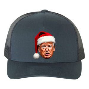 Funny Trump Christmas Holiday Santa Hat Trump Xmas Gift Yupoong Adult 5-Panel Trucker Hat