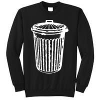 Fun Trash Can Meaningful Gift Garbage Day Sweatshirt