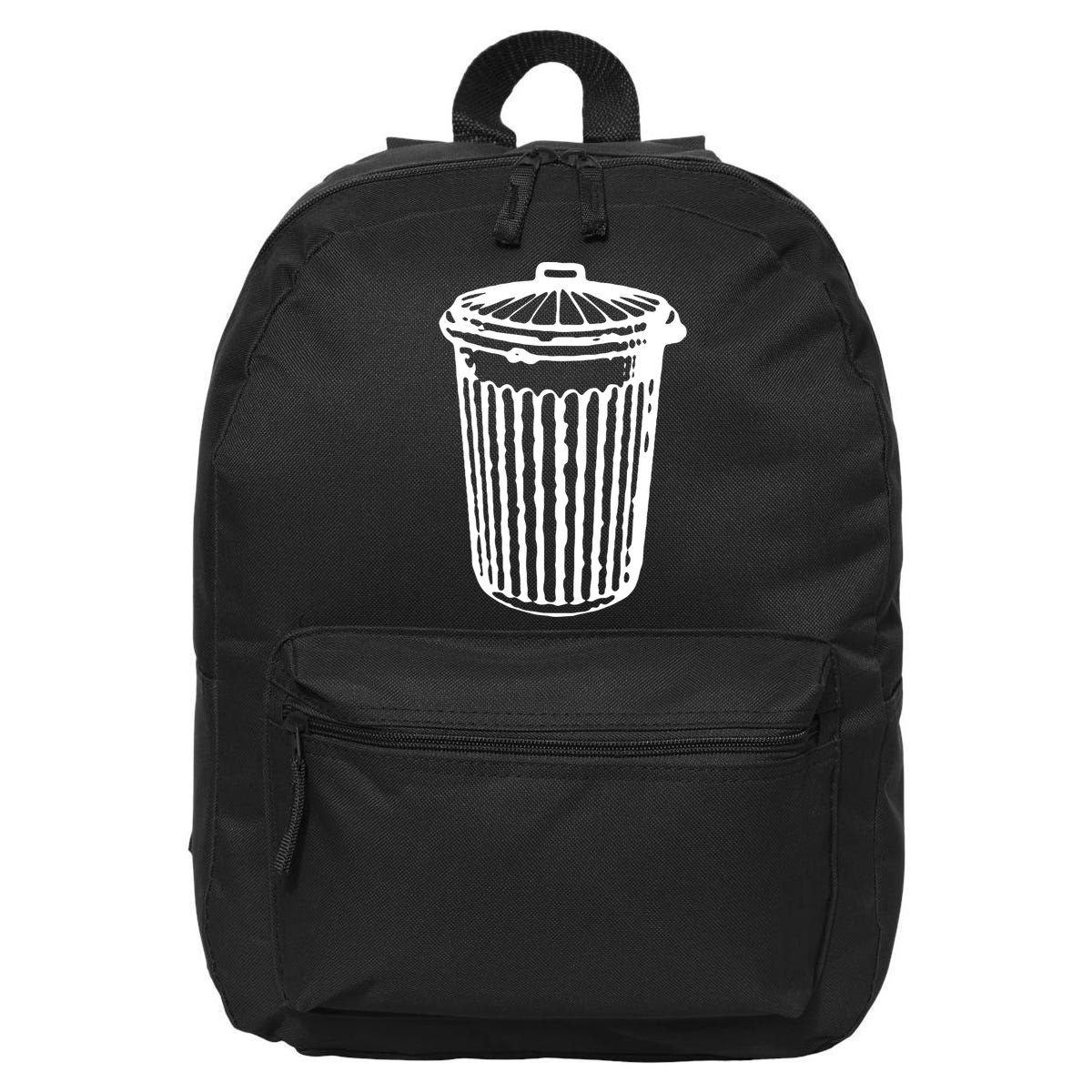 Fun Trash Can Meaningful Gift Garbage Day 16 in Basic Backpack