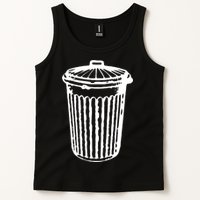 Fun Trash Can Meaningful Gift Garbage Day Tank Top