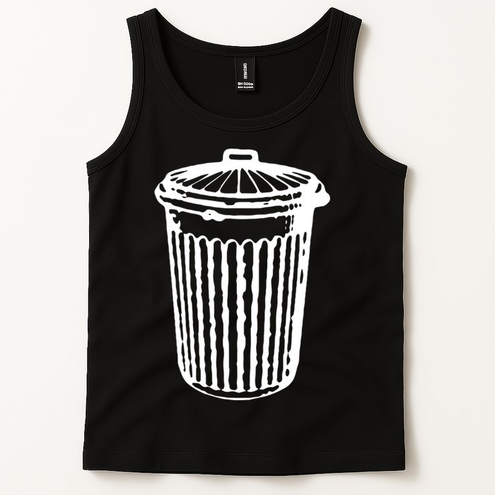 Fun Trash Can Meaningful Gift Garbage Day Tank Top