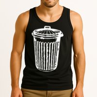 Fun Trash Can Meaningful Gift Garbage Day Tank Top