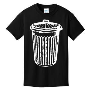 Fun Trash Can Meaningful Gift Garbage Day Kids T-Shirt