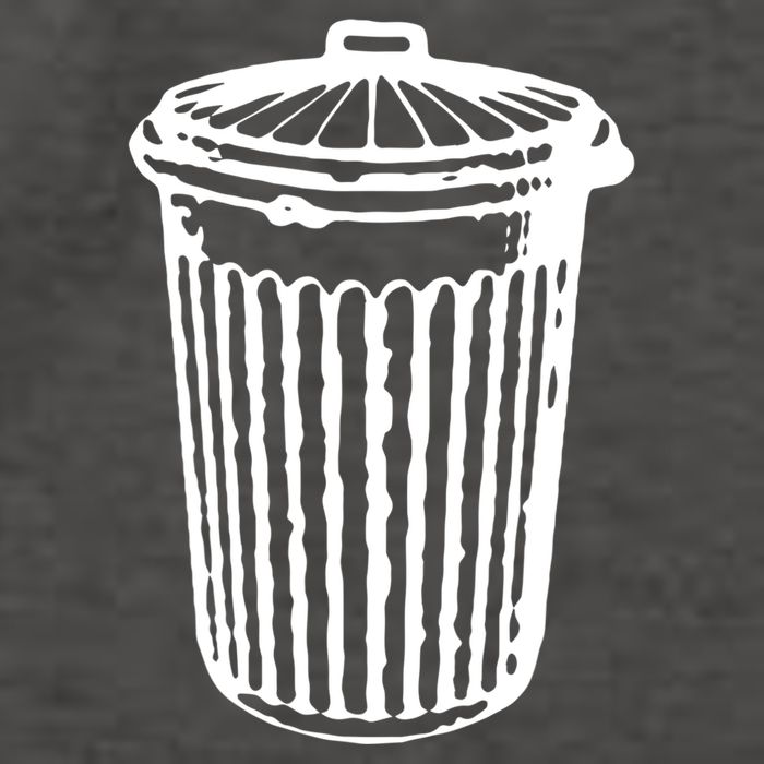 Fun Trash Can Meaningful Gift Garbage Day Vector Backpack