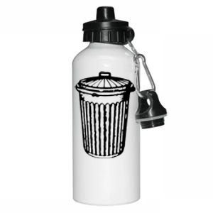 Fun Trash Can Meaningful Gift Garbage Day Aluminum Water Bottle