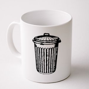 Fun Trash Can Meaningful Gift Garbage Day Coffee Mug