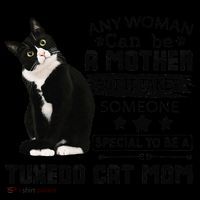 Funny Tuxedo Cat Mom Quote Tuxie Cat Gift Premium T-Shirt