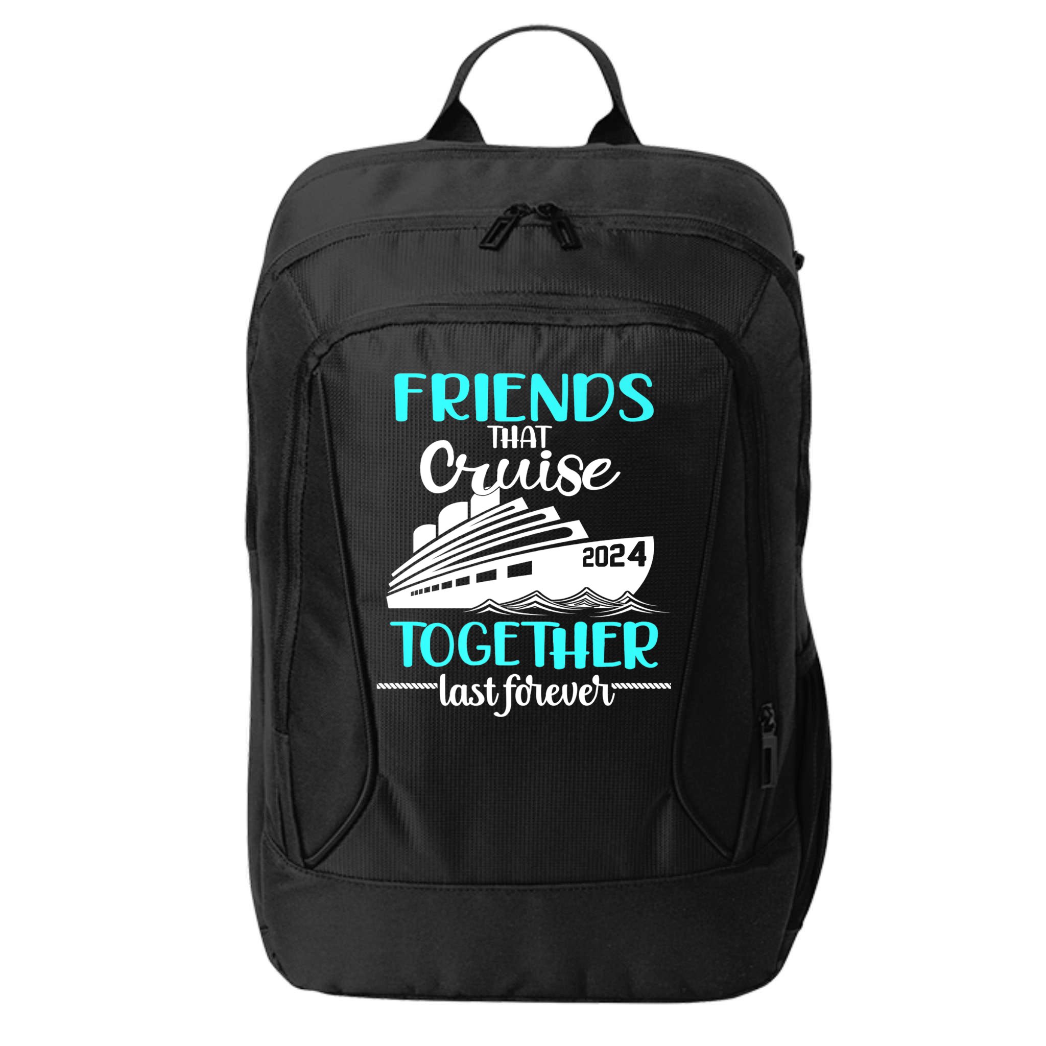 Friends That Cruise Together Last Forever City Backpack