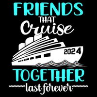 Friends That Cruise Together Last Forever Impact Tech Backpack
