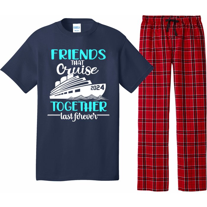 Friends That Cruise Together Last Forever Pajama Set