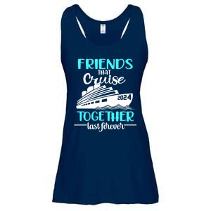 Friends That Cruise Together Last Forever Ladies Essential Flowy Tank