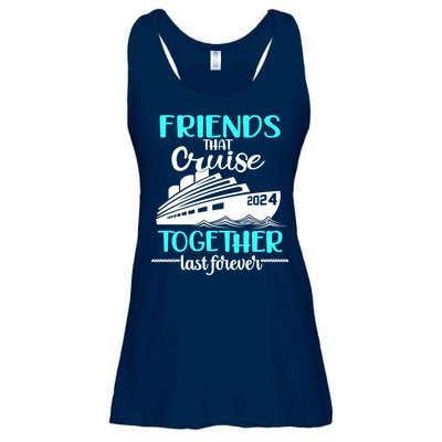 Friends That Cruise Together Last Forever Ladies Essential Flowy Tank