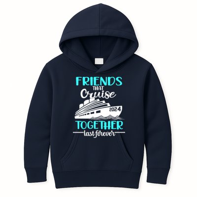 Friends That Cruise Together Last Forever Kids Hoodie