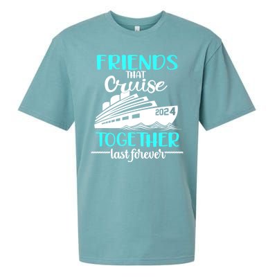 Friends That Cruise Together Last Forever Sueded Cloud Jersey T-Shirt